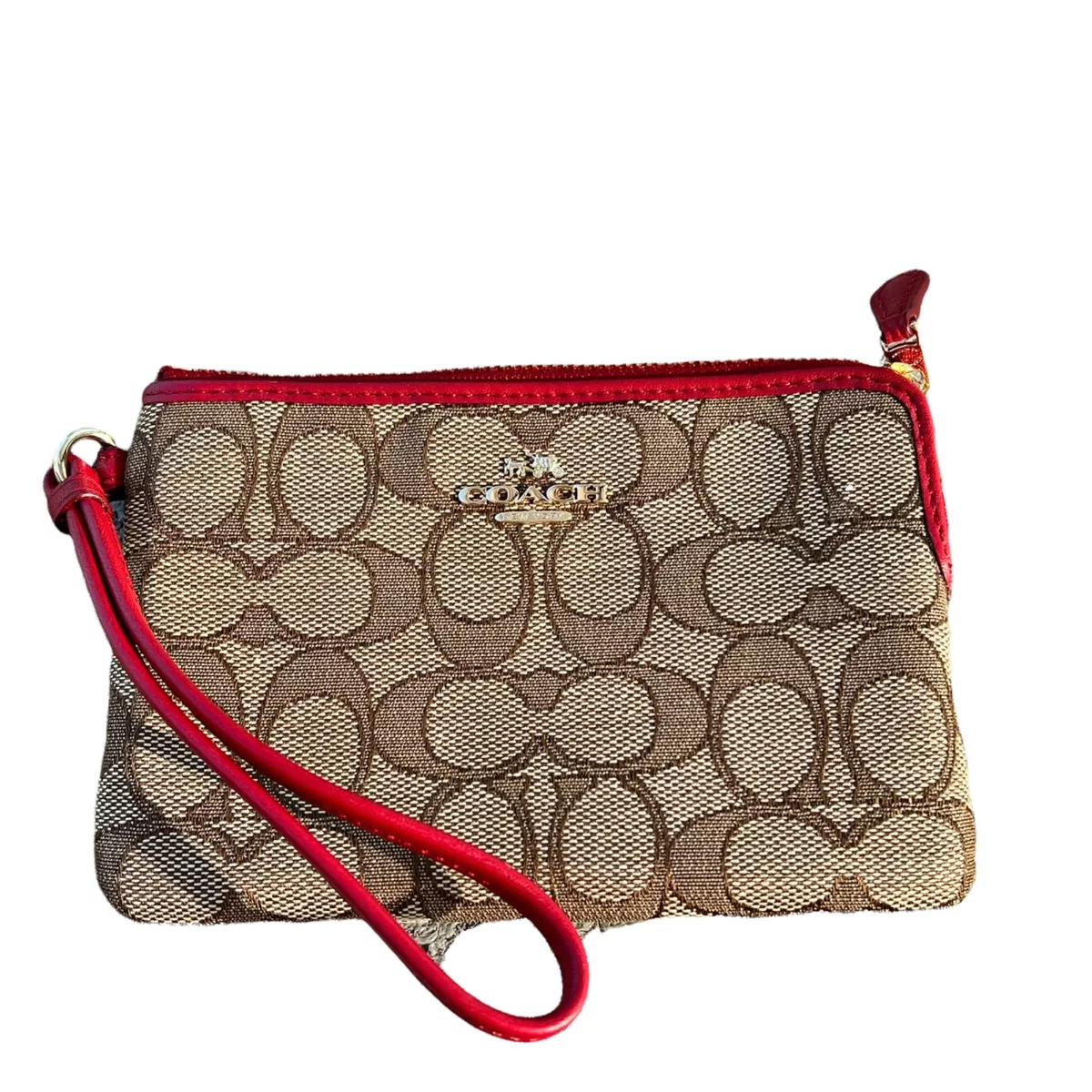 Coach Wallet canvas brown/beige - CDB4NQ4 | 1001fish.ru