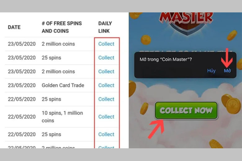 Free Coin Master Spins Links for March 