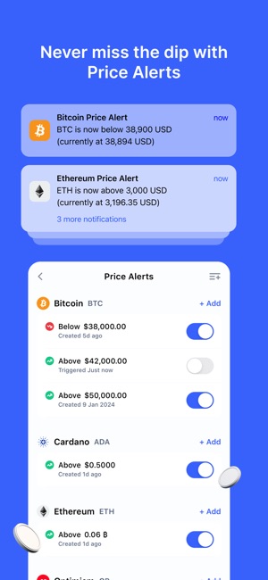 Set Crypto Price Alerts to Know When to Buy and Sell - CNET