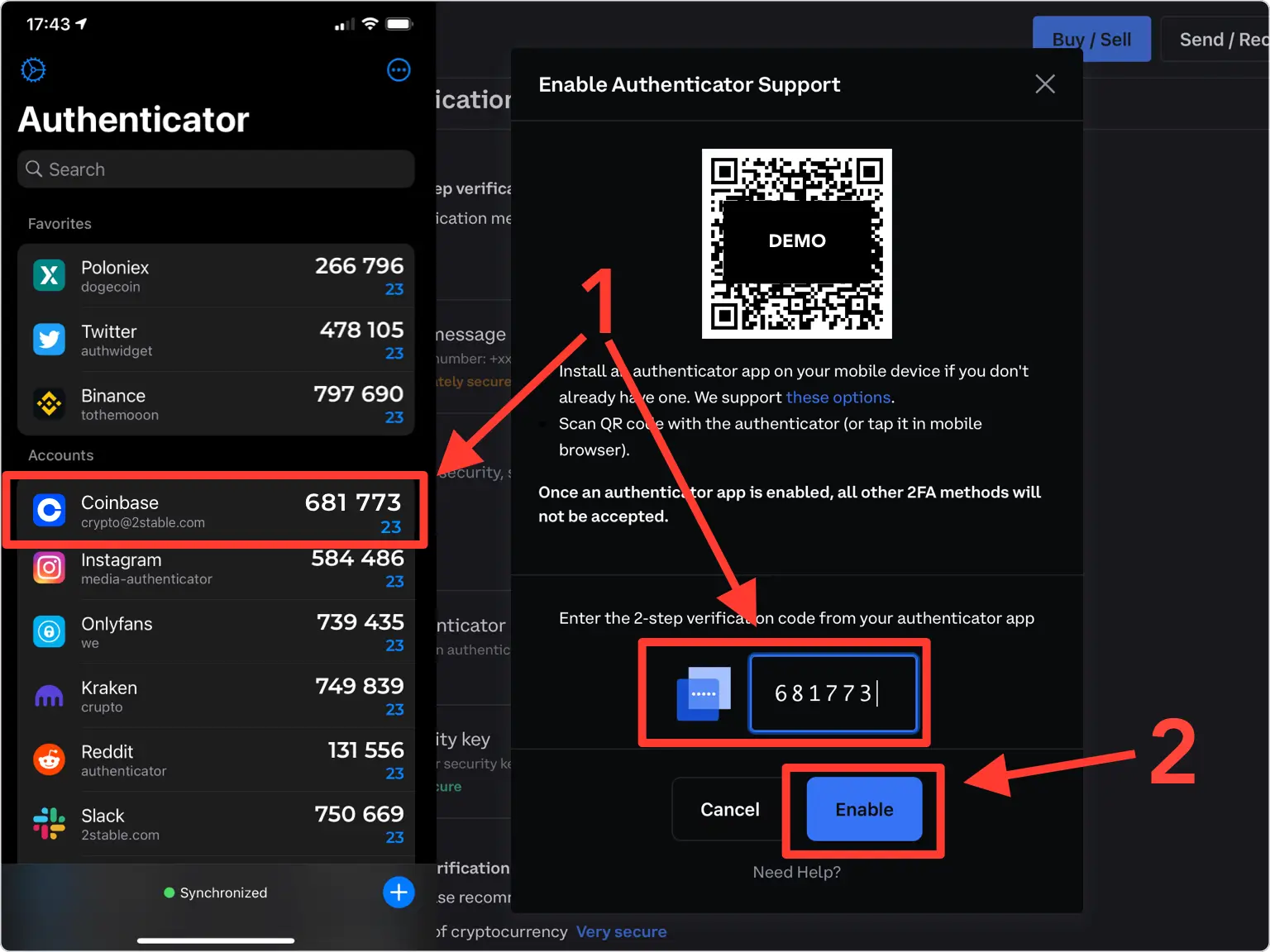 Not able to login to Coinbase with 2fa via Brave - Web Compatibility - Brave Community