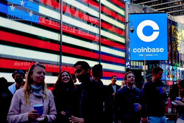 Coinbase IPO: A cryptocurrency exchange goes public | International Business News - Times of India