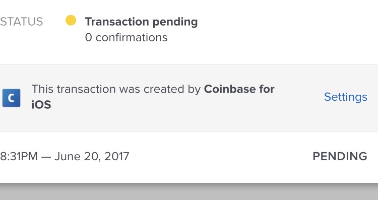 A recent send has been delayed (from API) - Exchange/Pro API - Coinbase Cloud Forum