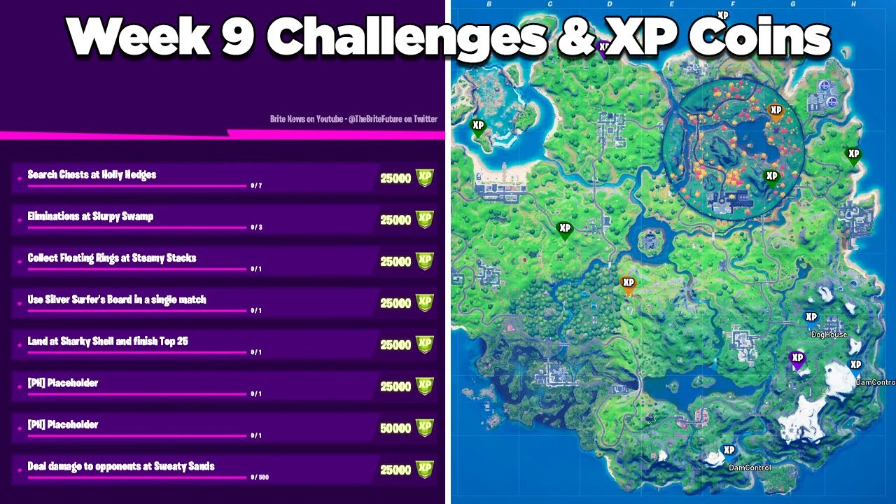 Fortnite Chapter 3 Season 3 Week 9 seasonal quests and challenges - Gamepur