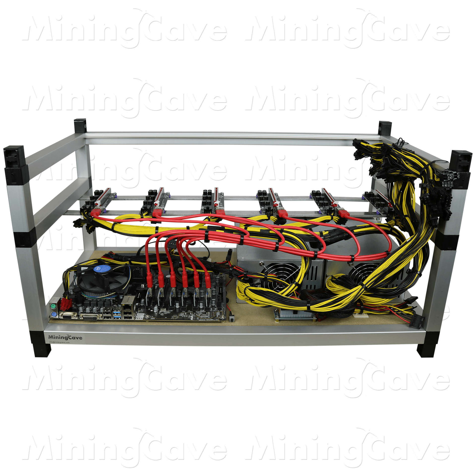 Vikrant Tech Etherium Mining Rig 8 Gpu Importer from New Delhi