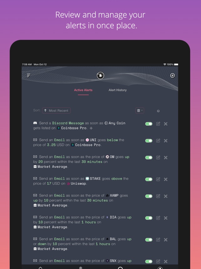 10 Best iOS App for Crypto Price Alerts in - Stupid Apple Rumors