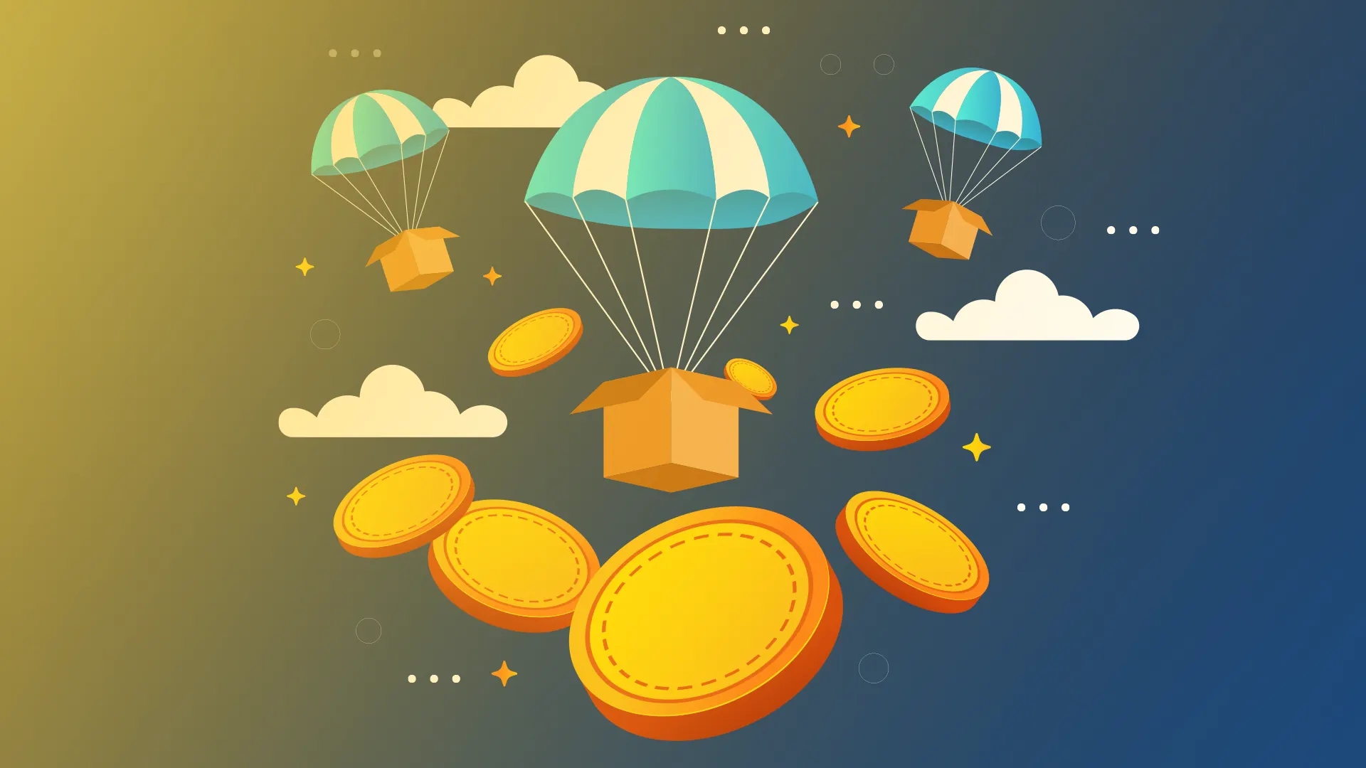 Cryptocurrency airdrop