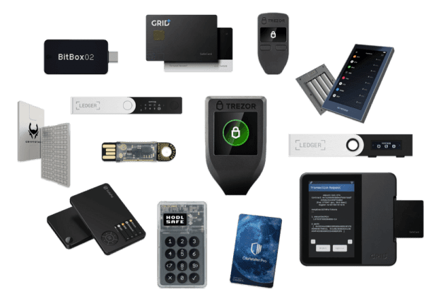 List of 7 Hardware Wallets on Ethereum ()