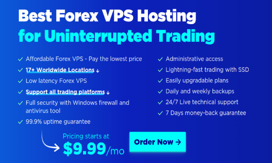 The best VPS solution for forex trading - VPS for MetaTrader 4/5