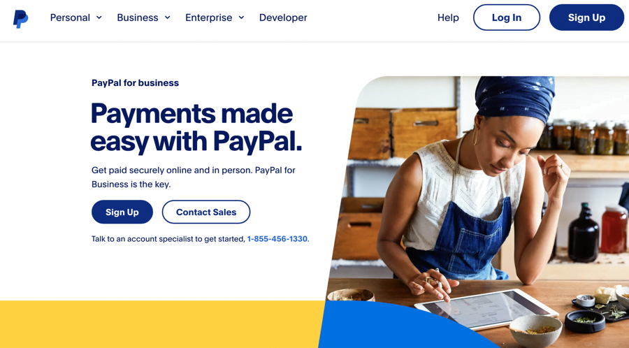 Set up your business account - PayPal