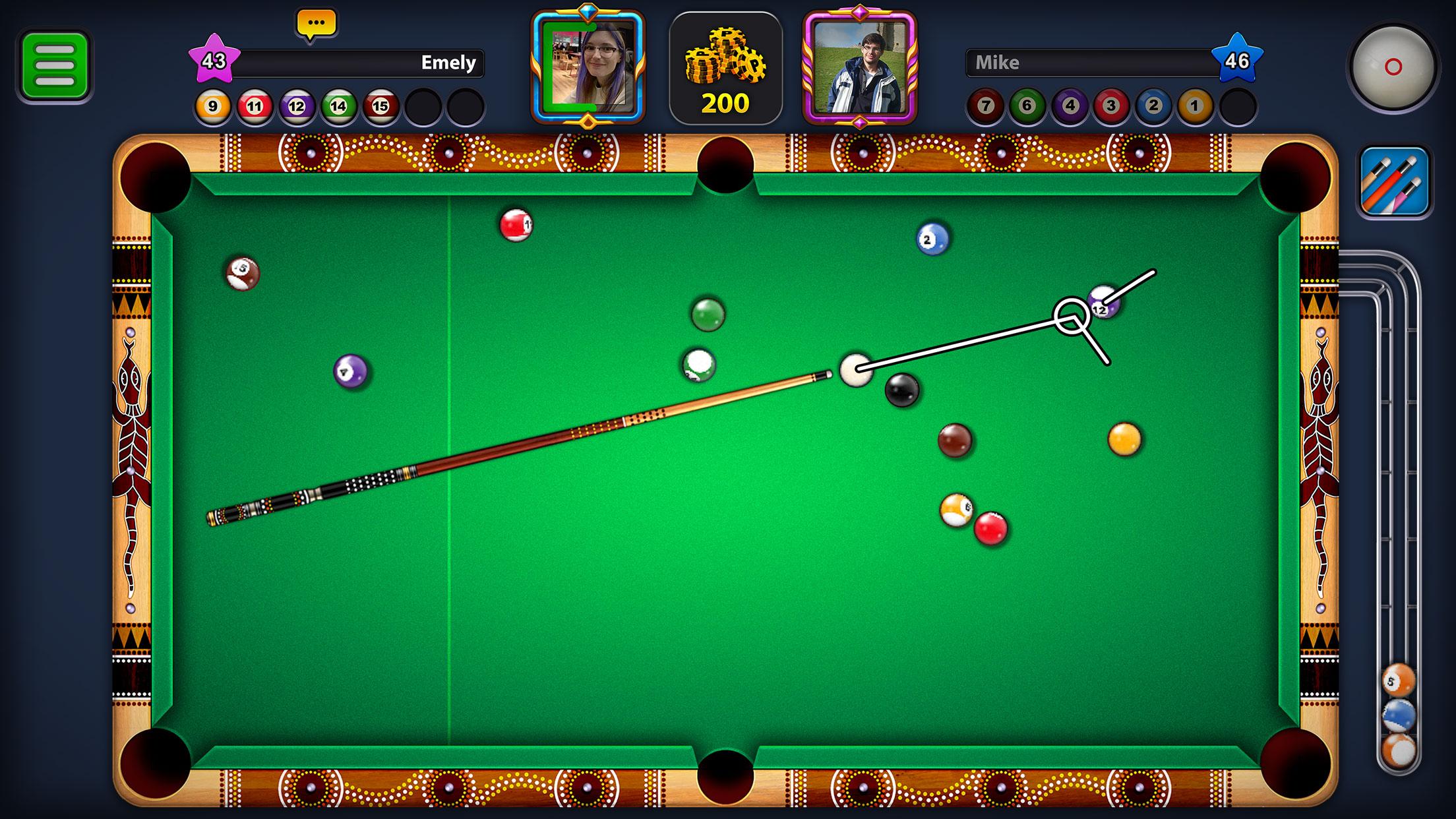 8 Ball Pool MOD APK v (Unlimited Coins, Long Line) - RelaxModAPK