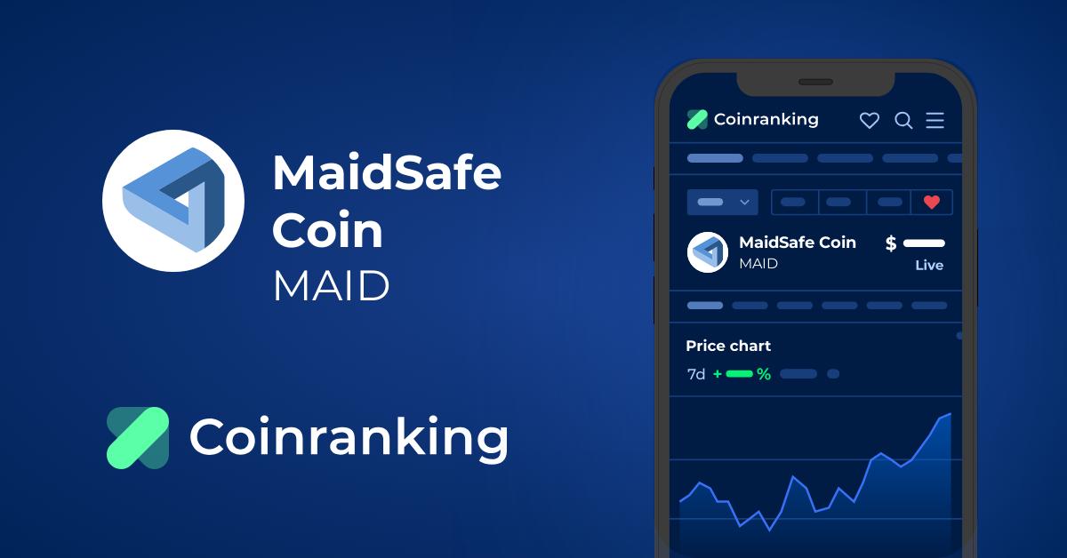 List of MaidSafe Coin (MAID) Exchanges to Buy, Sell & Trade - CryptoGround