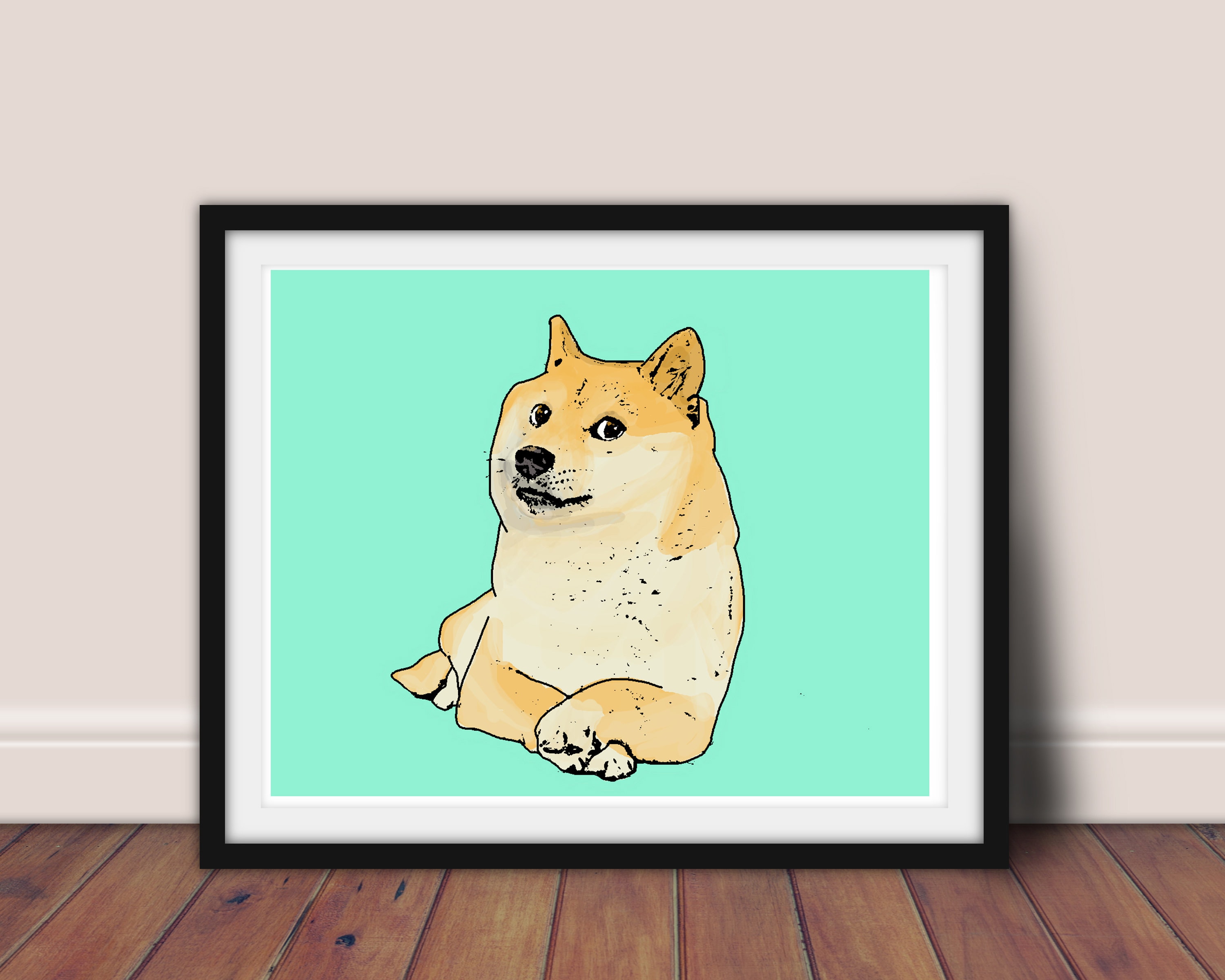 Dogecoin Digital Art for Sale - Pixels