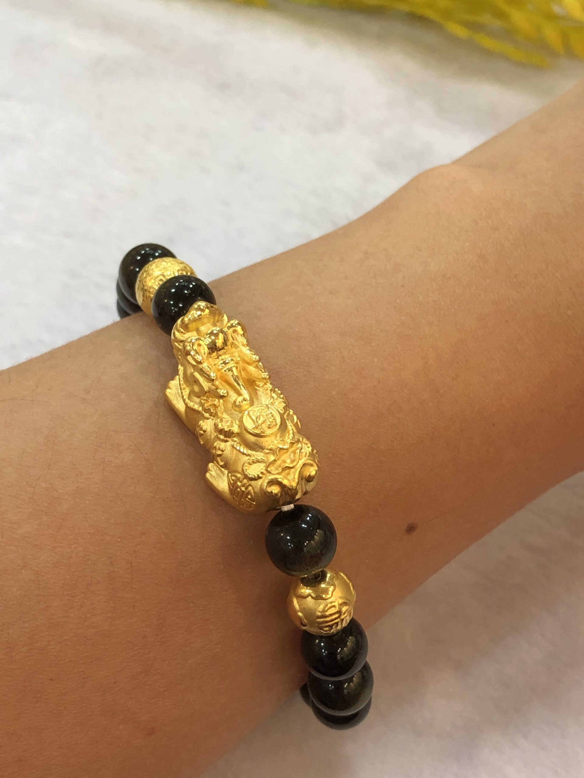 Buy Gold Pixiu Bracelet Online in Singapore – MoneyMax Jewellery