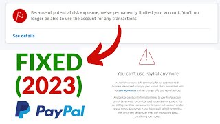 Paypal Permanently limited my account - The eBay Community