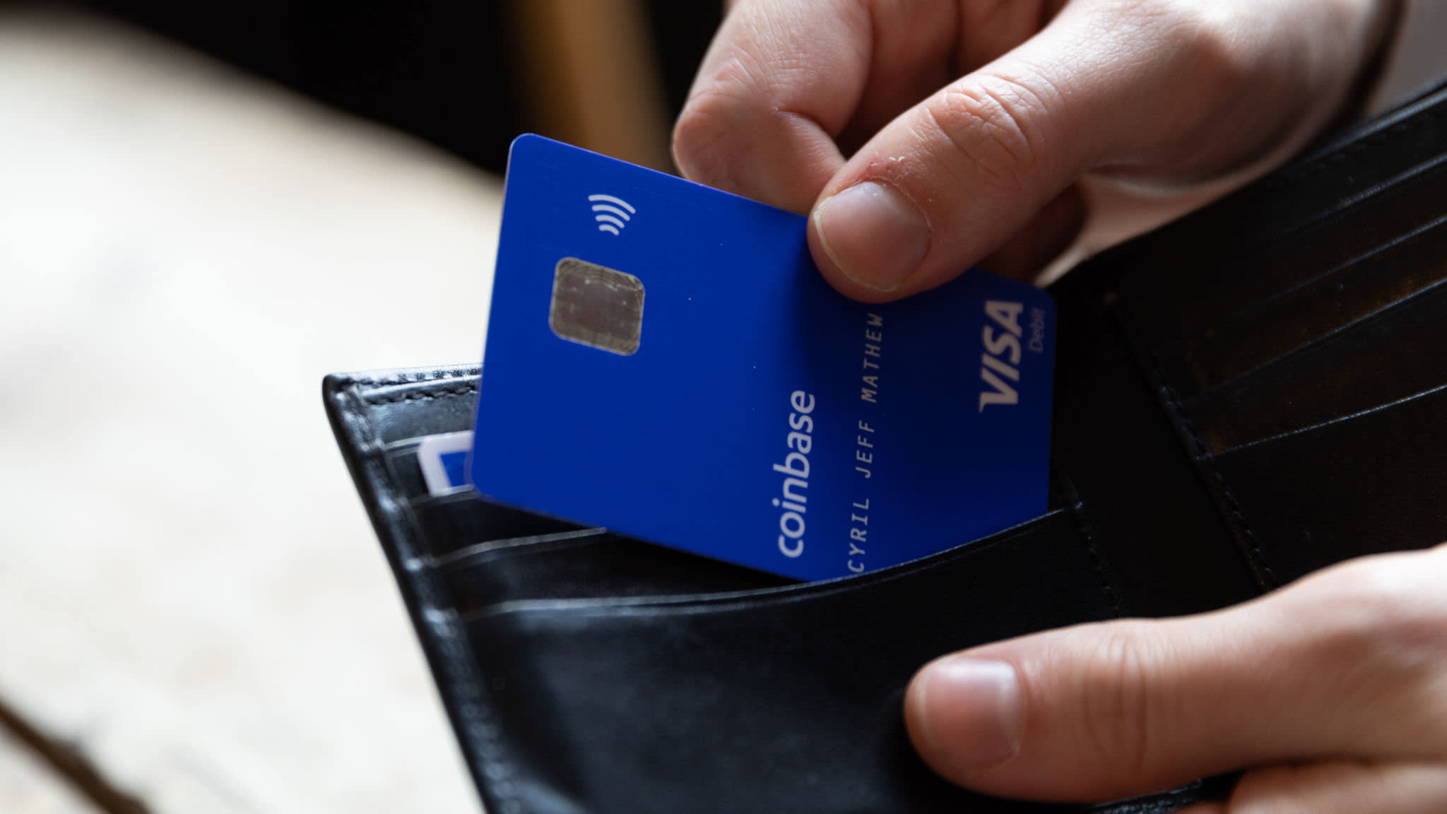 Coinbase launches cryptocurrency Visa debit card in UK