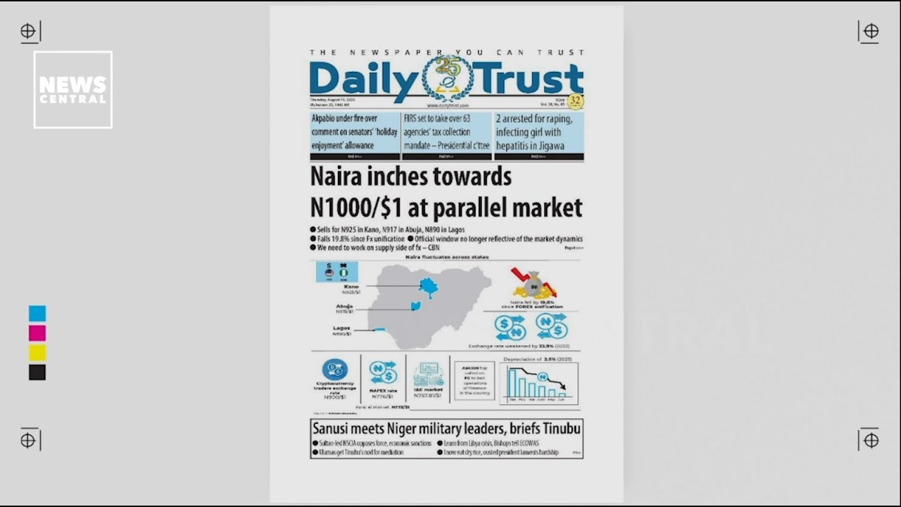 Daily Trust and the controversy over the naira's value, By 'Tope Fasua