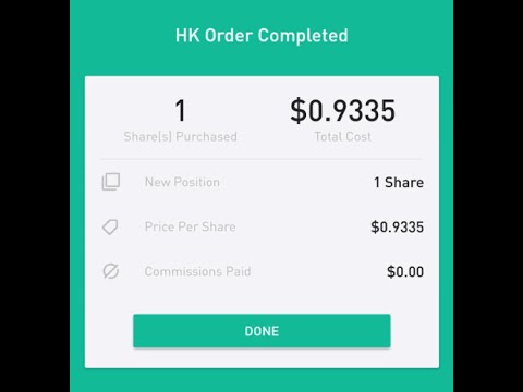 Placing an options trade | Robinhood