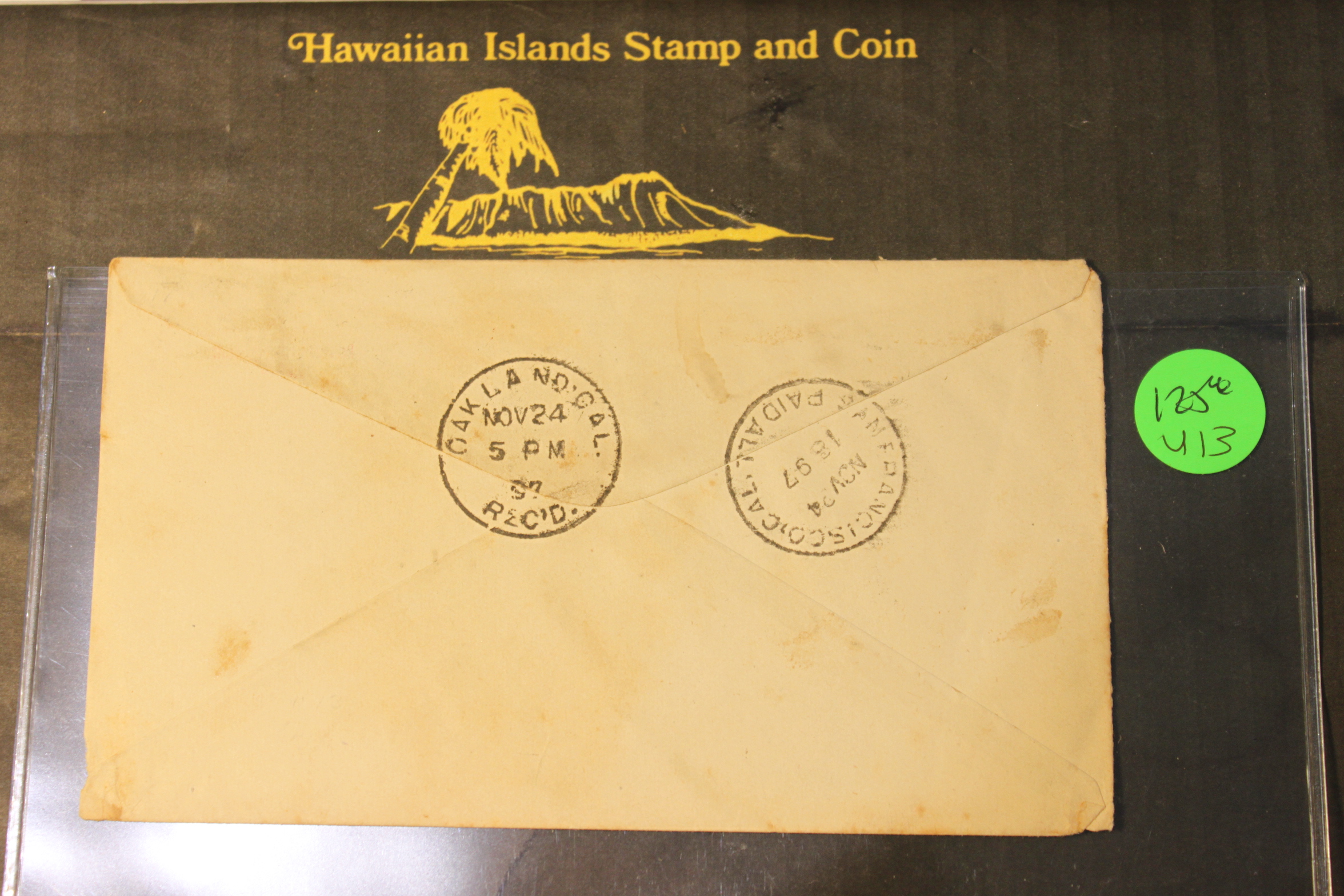 Hawaiian Islands Stamp & Coin, Honolulu