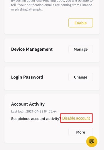 Decide Whether You Want to Inactivate or Delete Your Binance Account | Cryptoglobe