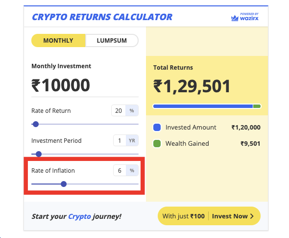 Crypto Calculator and Converter Tool