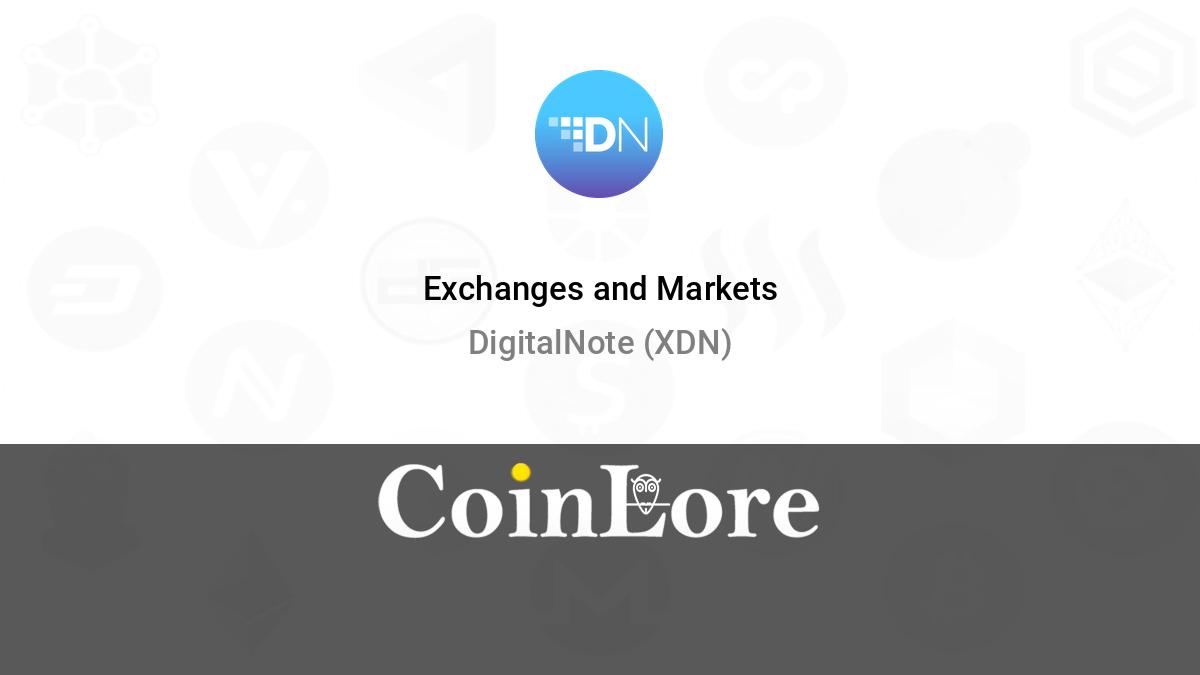 Defi Digitalnote price today, 2XDN to USD live price, marketcap and chart | CoinMarketCap