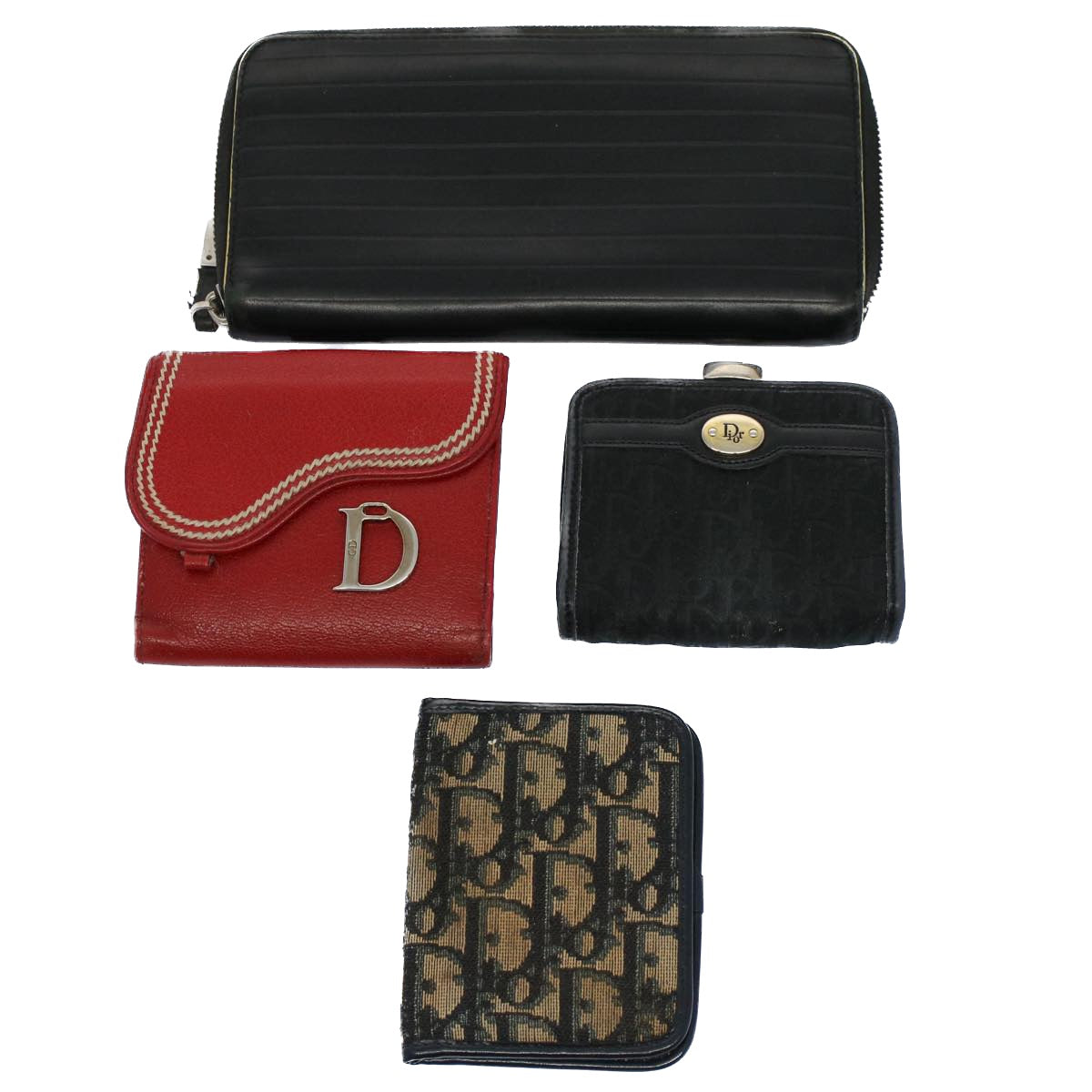 Dior Wallet on Chain WOC Red – THE PURSE AFFAIR