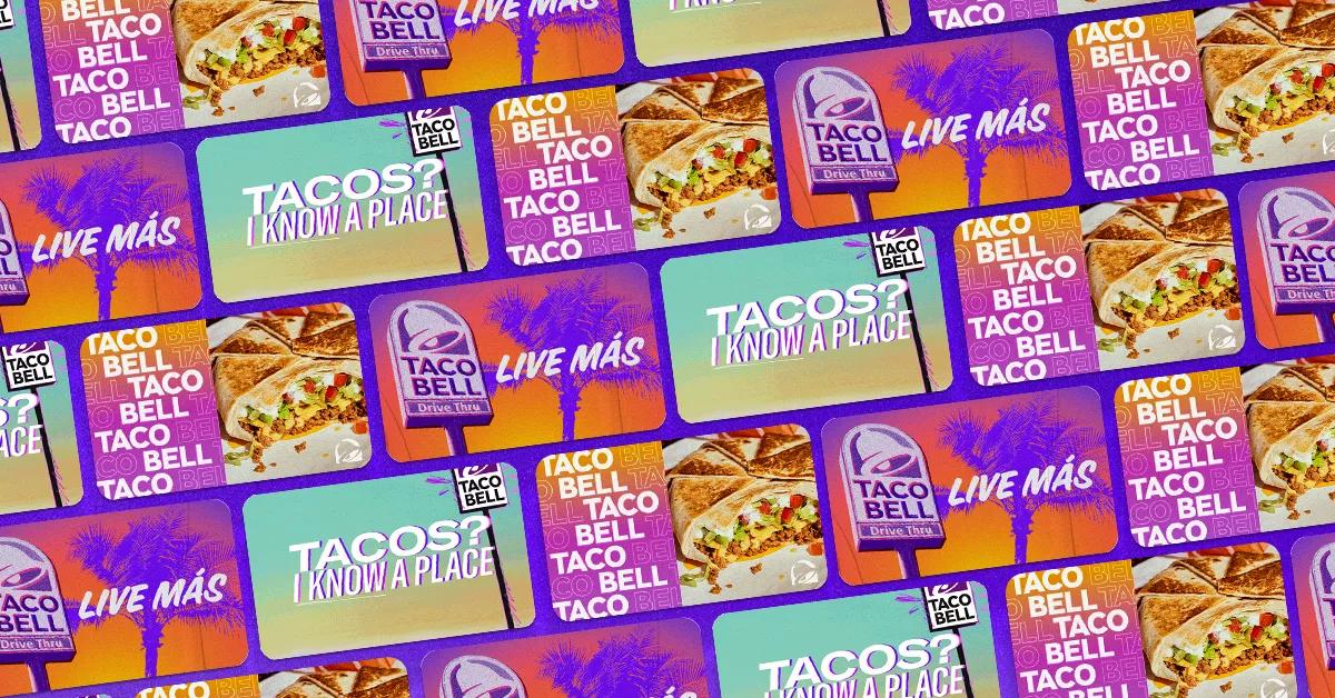 GiftYa | Text or Email a Taco Bell eGift card