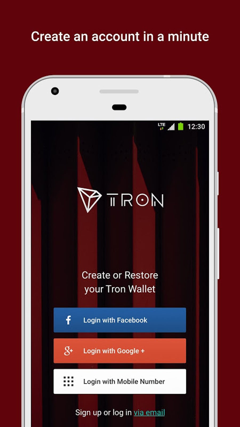 Download Tron wallet APK for Android