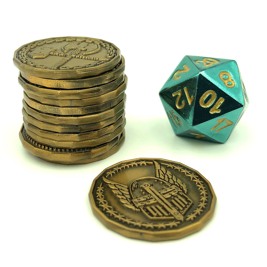 Fantasy Coins - Dungeon Floor 10 Value – The Broken Token