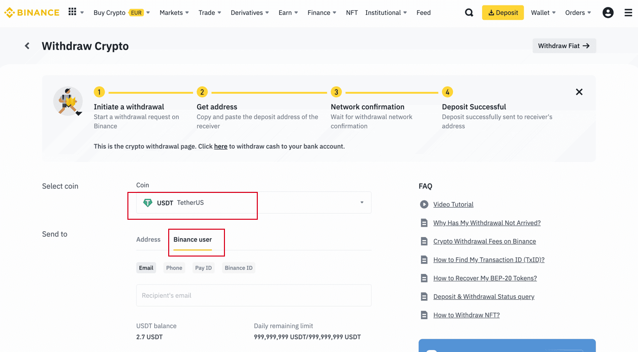 How to Transfer From Coinbase to Binance - Crypto Head