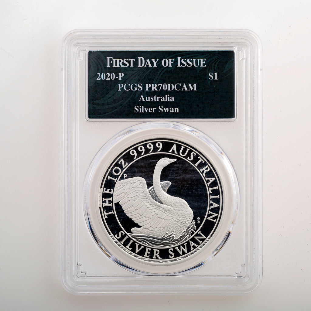 Silver Ounce Australian Swan, Coin from Australia - Online Coin Club