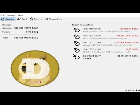 DOGE deposit & withdrawal | NiceHash