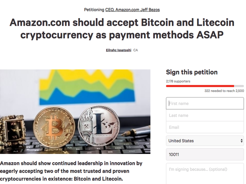 About that Amazon-to-accept-bitcoin story