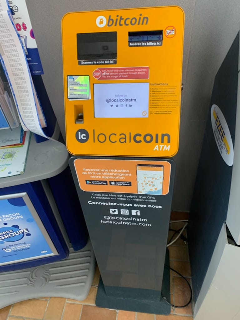 Find Bitcoin ATM In Quebec | Localcoin