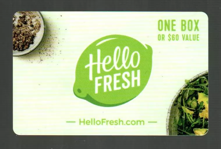 HelloFresh Gift Cards - Gift Card Warehouse