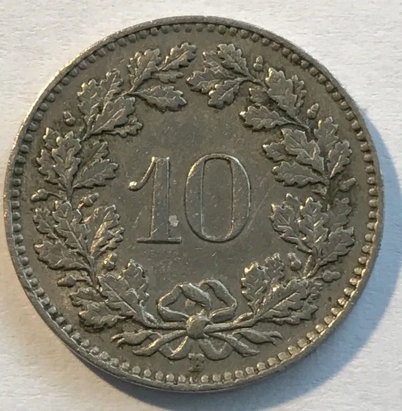 1/2 Swiss Franc Coin - Foreign Currency