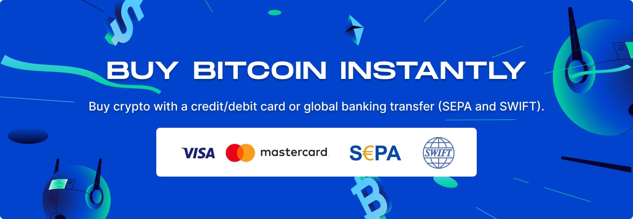 How to buy Bitcoin with a credit or debit card instantly no verification