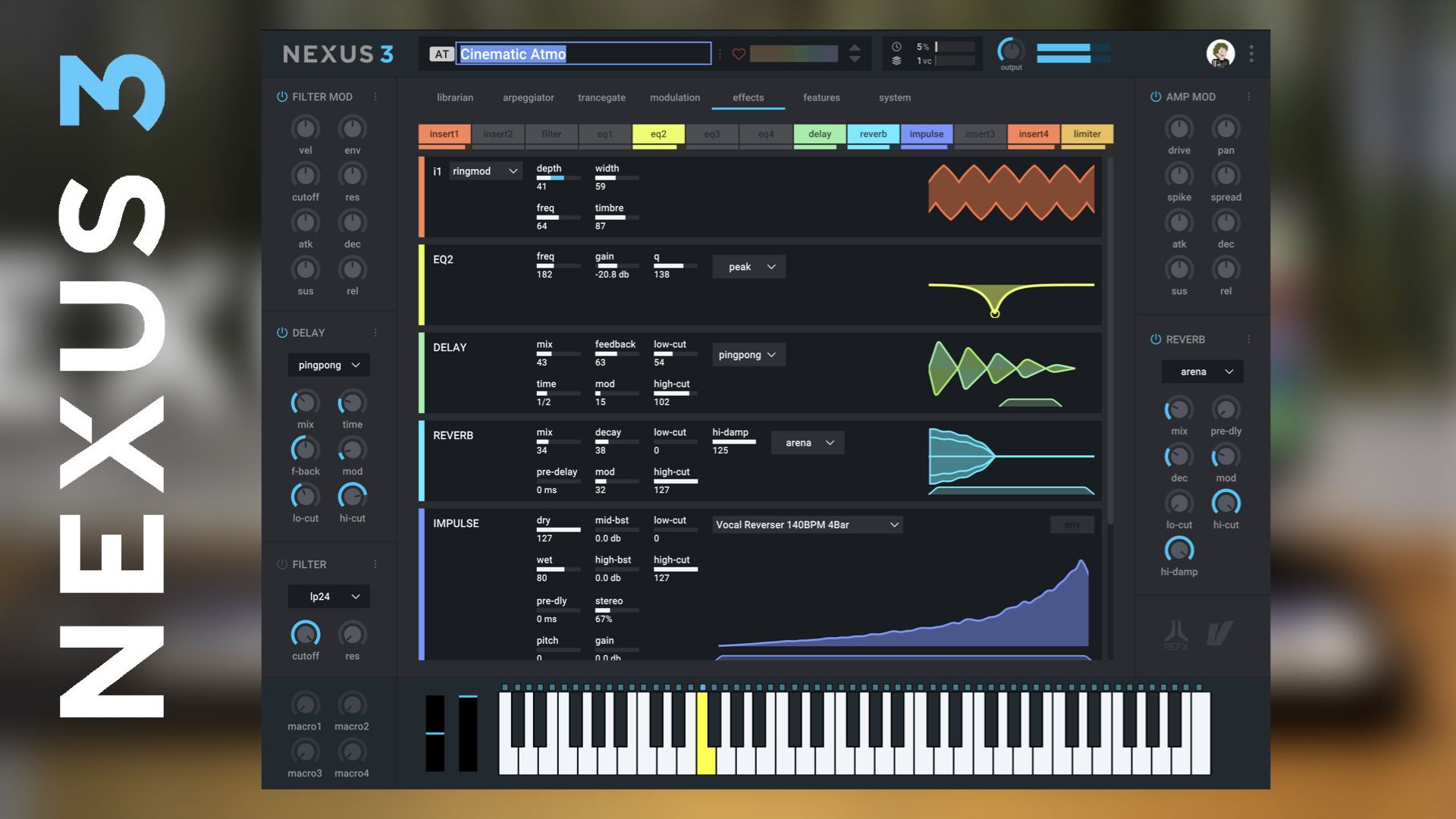 reFX Nexus 4, popular synth rompler plugin gets a major feature boost