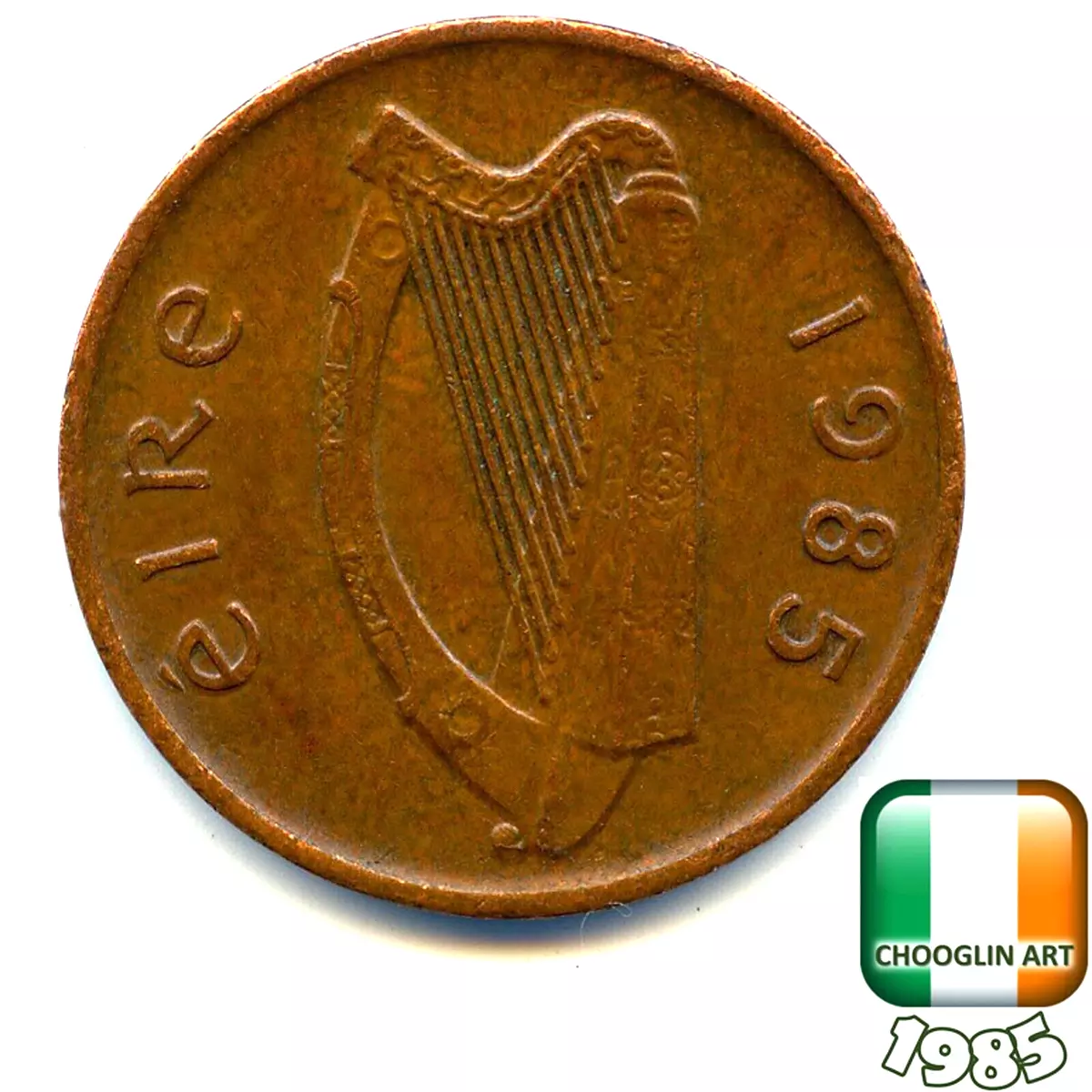 1 Penny (magnetic) - Ireland – Numista