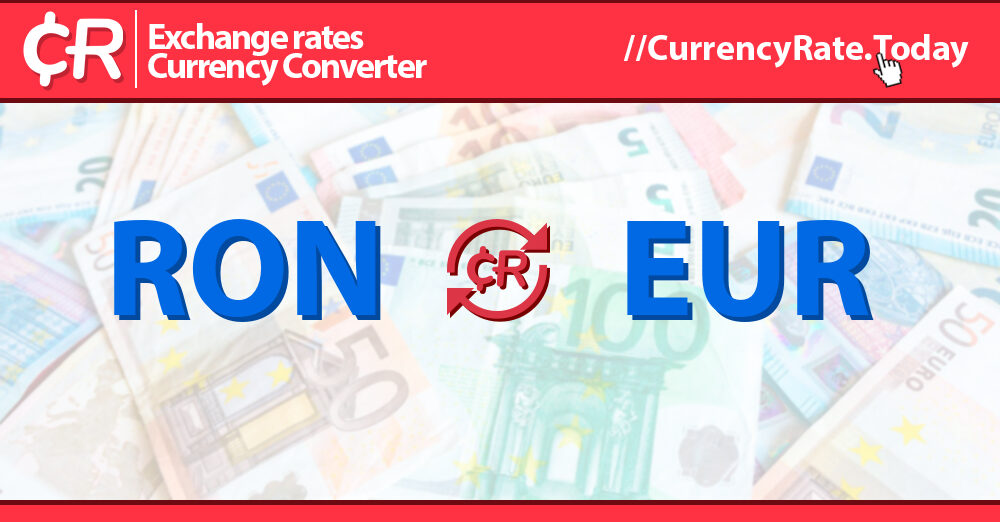 EURRON Euro Romanian Leu - Currency Exchange Rate Live Price Chart