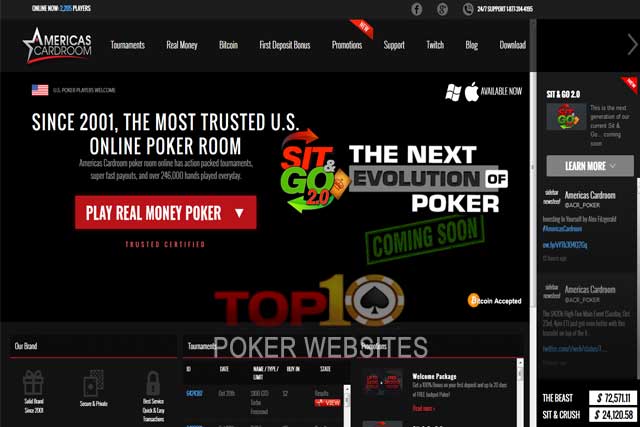 Americas Cardroom rebrands as ACR Poker - 1001fish.ru