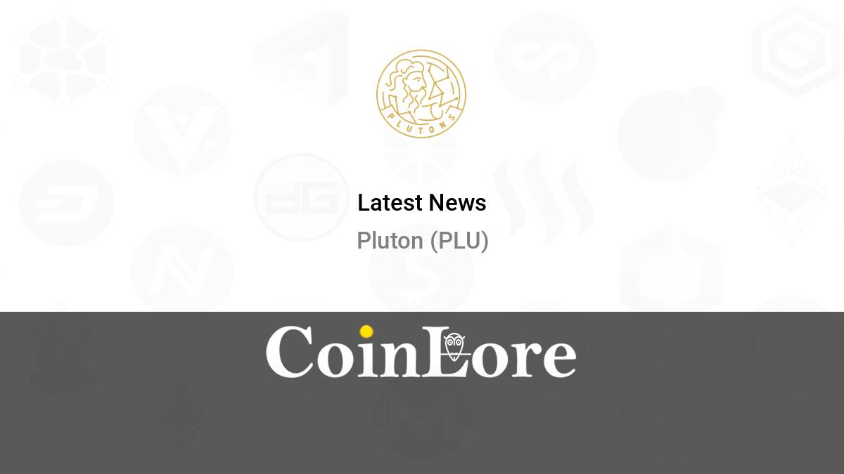 Pluton price today, PLU to USD live price, marketcap and chart | CoinMarketCap