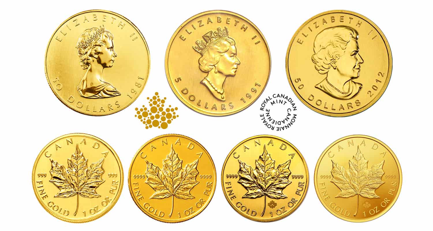 1 Oz Canadian Gold Maple Leaf - GoldCore