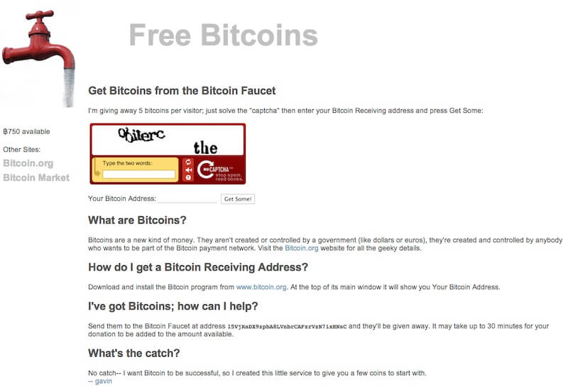 Bitcoin Testnet Faucet