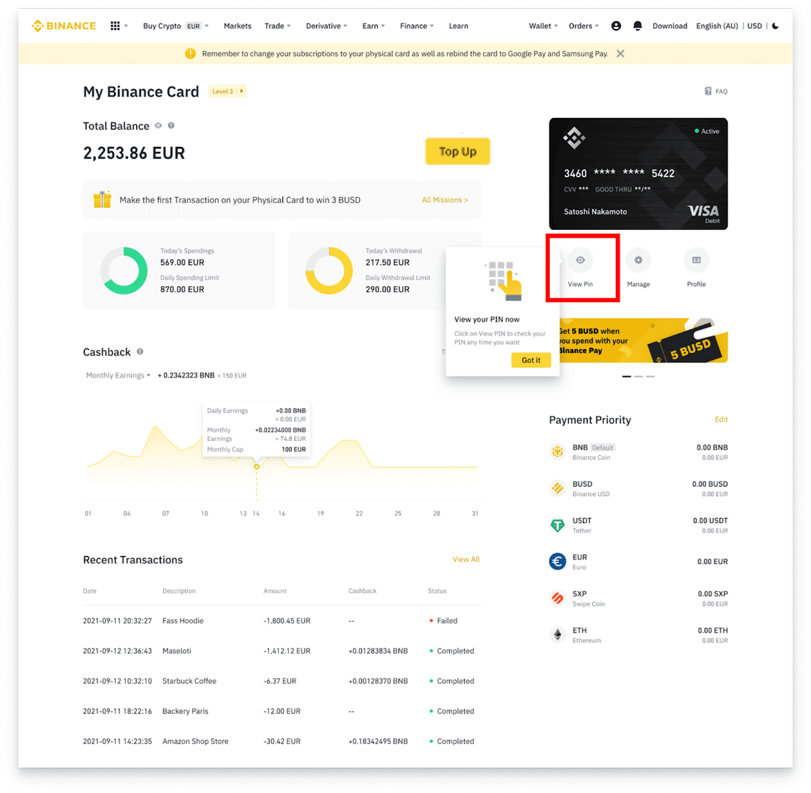 How-to Deposit Fiat to Crypto (using Binance) | Vent Help Center