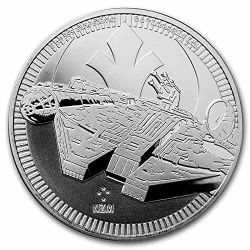 FALCON Wild Mongolia 3 Oz Silver Coin Togrog Mongolia 