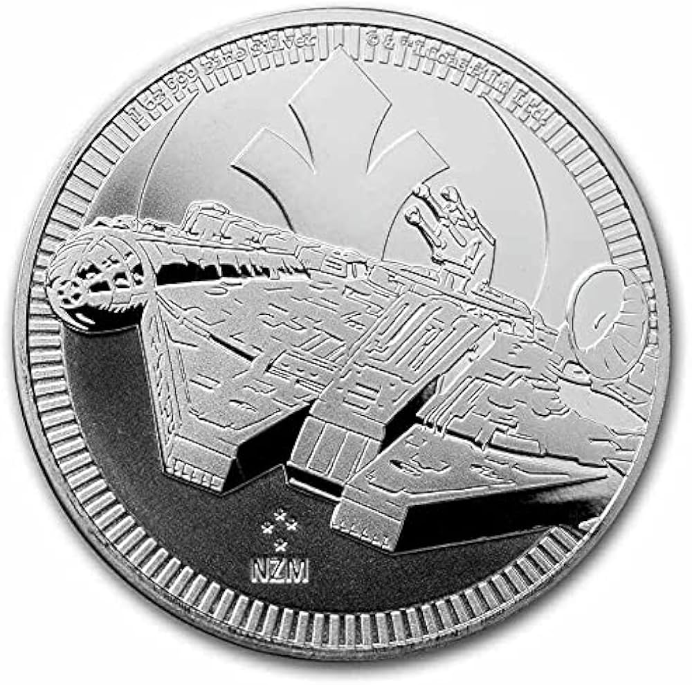 Silver Snow Falcon™ Coin | Lear Capital's Exclusive Silver Coin