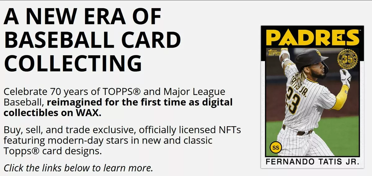 Topps Switches From Wax to Avalanche to Launch New Baseball NFT Collection