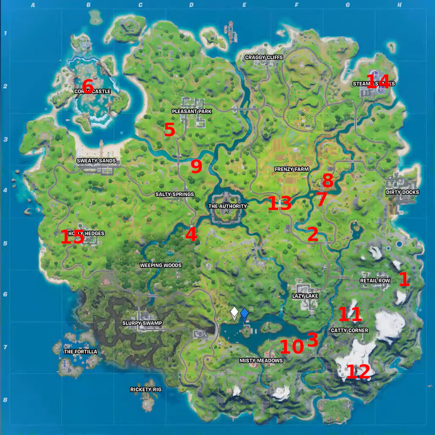 Fortnite Chapter 5 Season 1: Week 12 Quests and Challenges