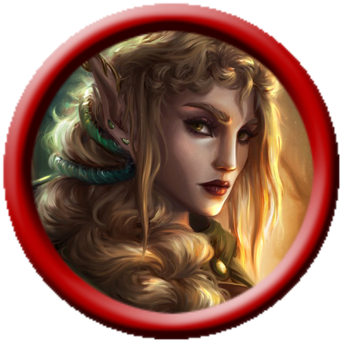 druid male elf token